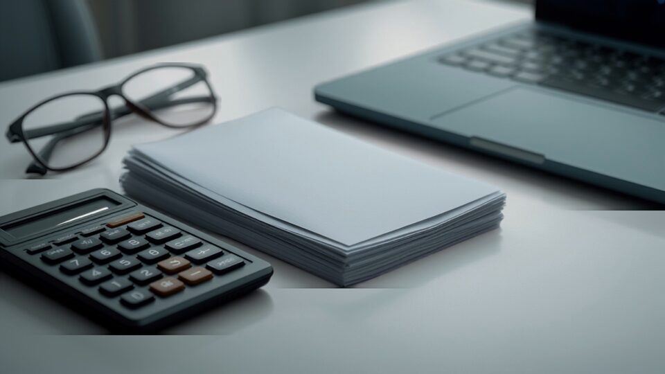 Organized financial documents on a desk — 2026 bank statement loan requirements
